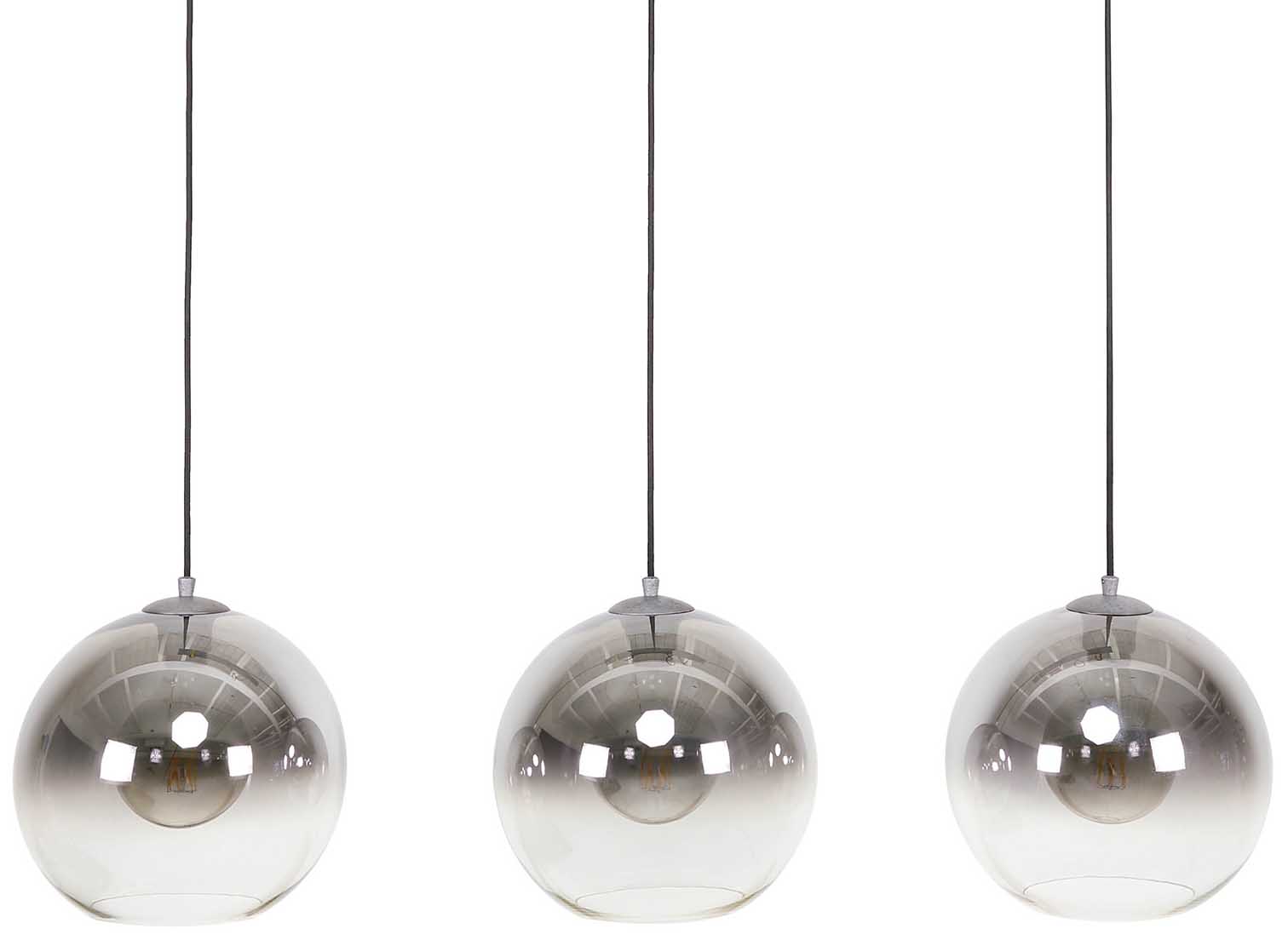 Lampa wisząca Bubble 3L 115x150 cm - klosze przydymione – grafika-1.