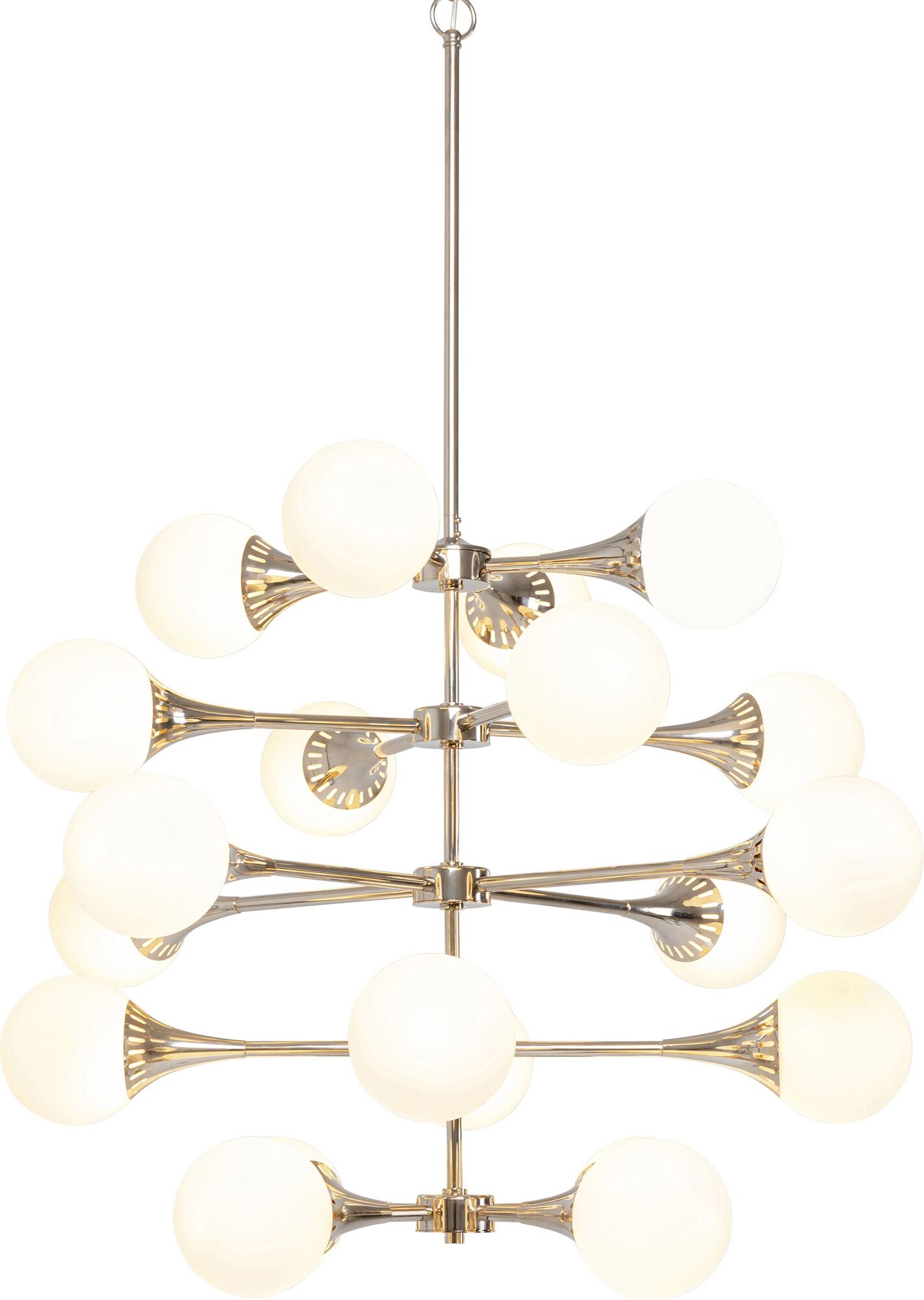 Lámpara Bulb Fiction 20 plata Ø102cm – Imagen-1.