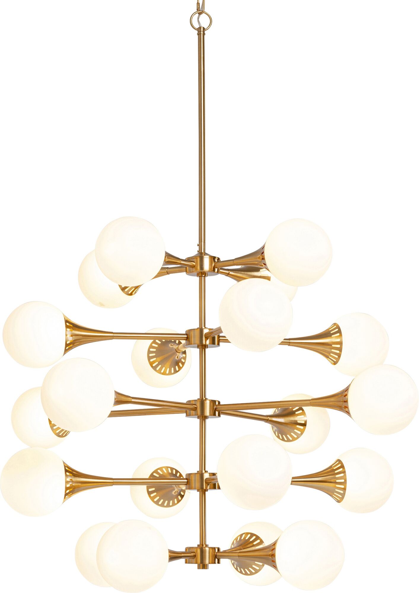 Полилей Bulb Fiction 20 Brass Ø102cm – изображение-1.