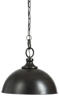 Lampa wisząca Checchi Ø41x120 cm czarna – obraz-1