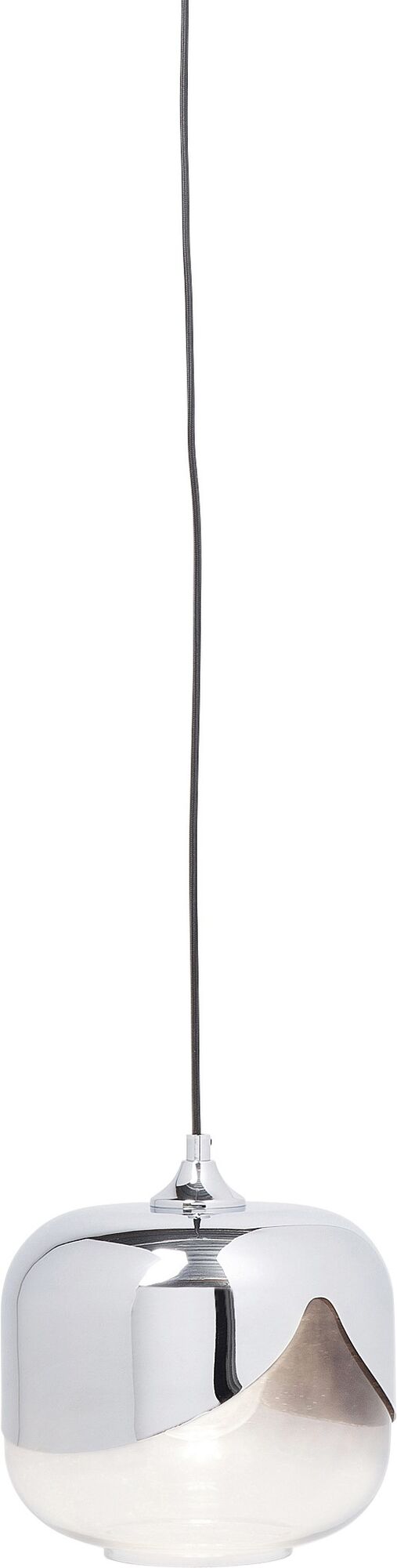 Lampa wisząca srebrna Ø27x142 cm – obraz-1