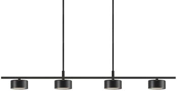 Lampa wisząca LED czarna 115 cm – obraz-1