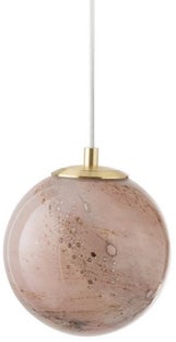 Lampa wisząca Dany ∅15x151 cm fuksja – obraz-1