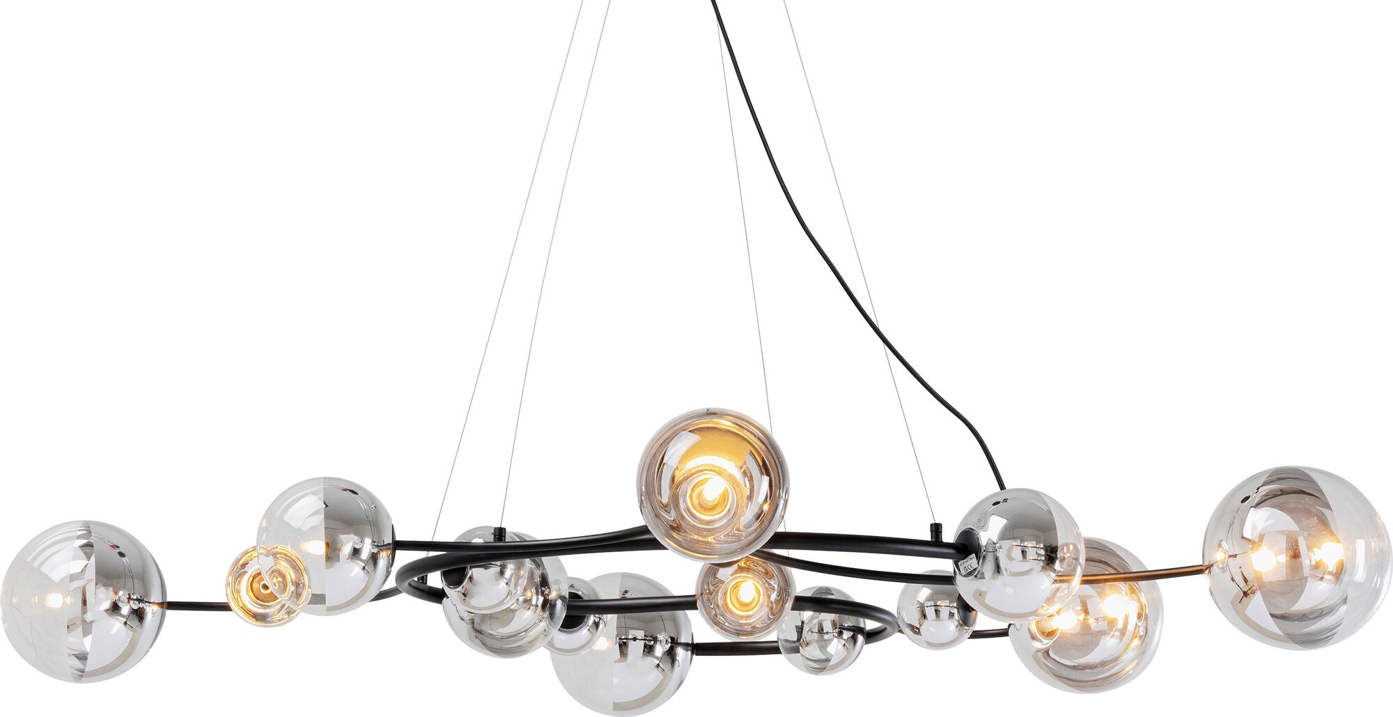 Pendant Lamp Boa Vista Mirror 140cm – Imagen-1.