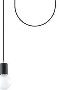 Lampa wisząca EDISON 1 LONG czarny – grafika-1.
