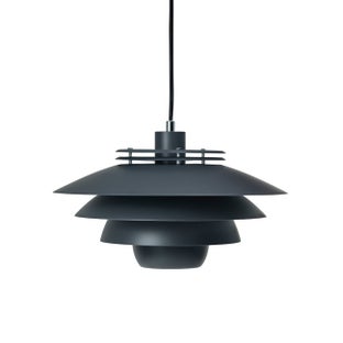 Lampa wisząca Ejka ciemnoszara z metalowym wykończeniem i nowoczesnym stylem – grafika-1.