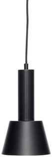 Lampa wisząca metalowa czarna Ø15x26 cm – obraz-1