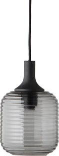 Lampa wisząca Honey Ø26 cm transparentna przydymiona – obraz-1