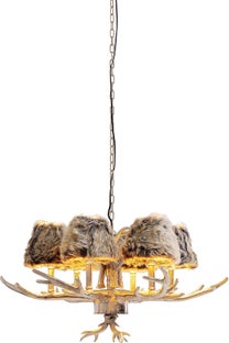 Kare lysekrone Huntsman - pendel taklampe 6 skjermer – bilde-1.