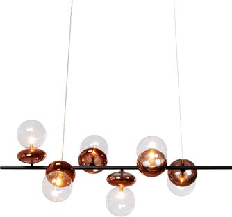 Viseća lampa Double Bubble Copper 115cm – slika-1.