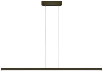 Lampa wisząca LED 120x120 cm czarna – obraz-1