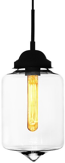 Lampa wisząca London Loft No. 2 transparentna – obraz-1