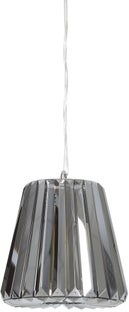 Lampa wisząca Maddox Ø26x25 cm przydymiona – obraz-1