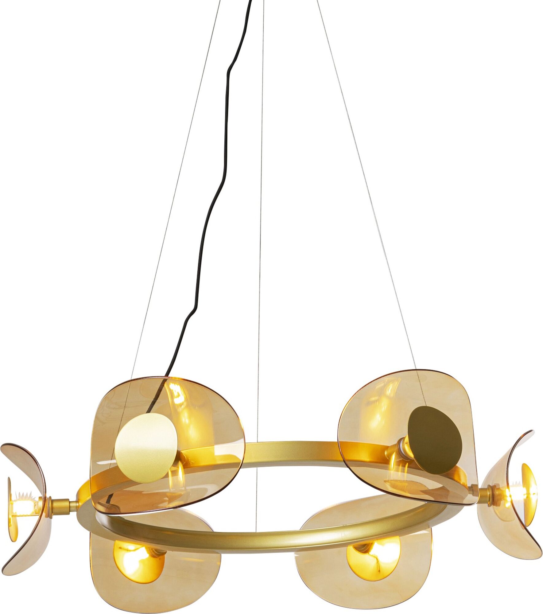 Viiseća Lampa Mariposa Brass Ø81cm – slika-1.