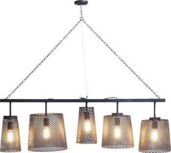 Lámpara Gorgeous negro mate 5 – Imagen-1.