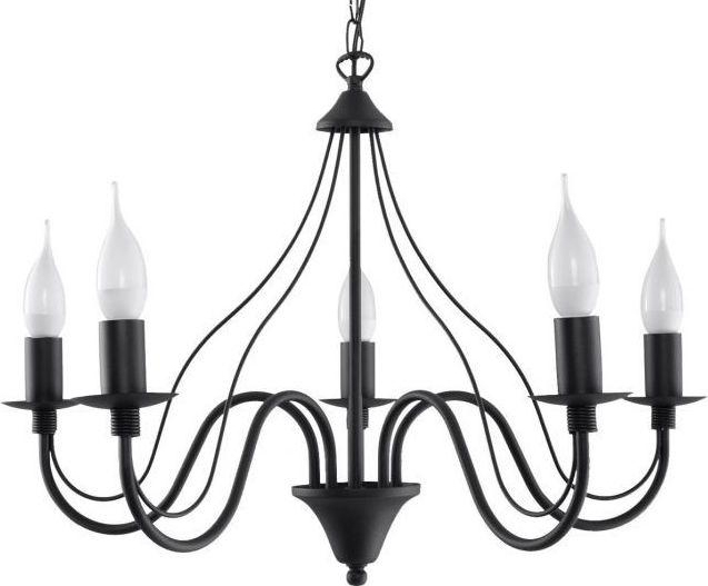 Żyrandol MINERWA 5 czarny – grafika-1.