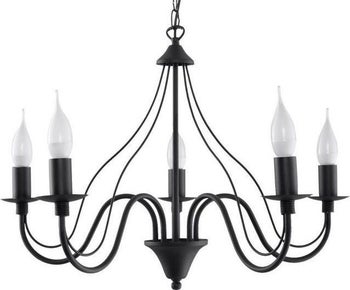 Żyrandol MINERWA 5 czarny – grafika-1.