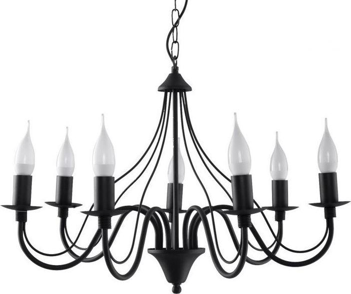 Żyrandol MINERWA 7 czarny – grafika-1.