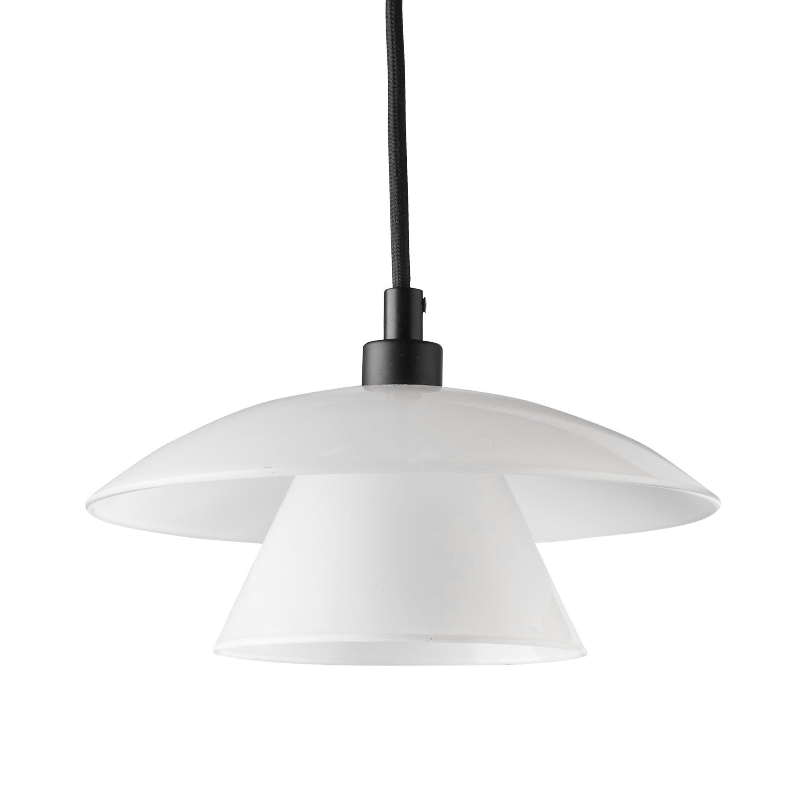 Lampa wisząca Norup D38 z opalowego szkła w nowoczesnym stylu – grafika-1.