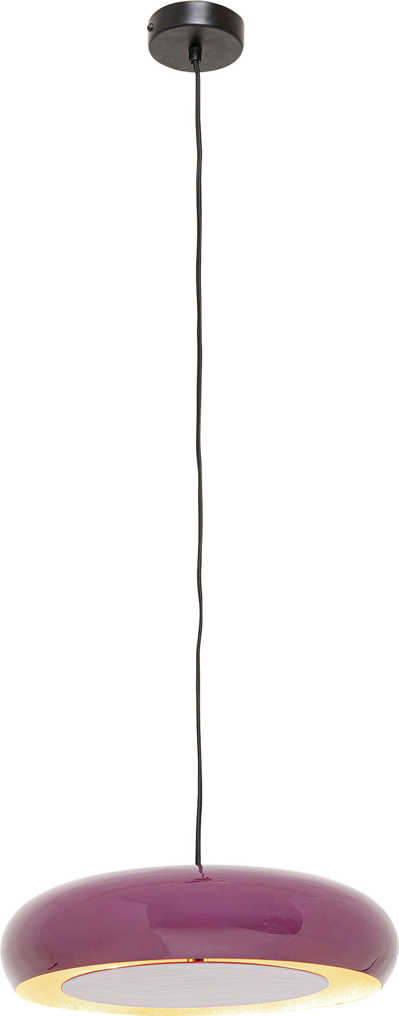 Lampadario Lia prugna Ø38cm – immagine-1.