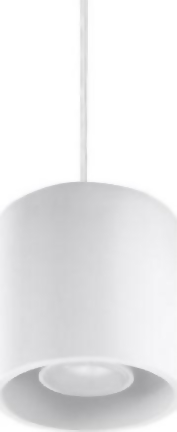 Lampa wisząca ORBIS 1 biały – grafika-1.