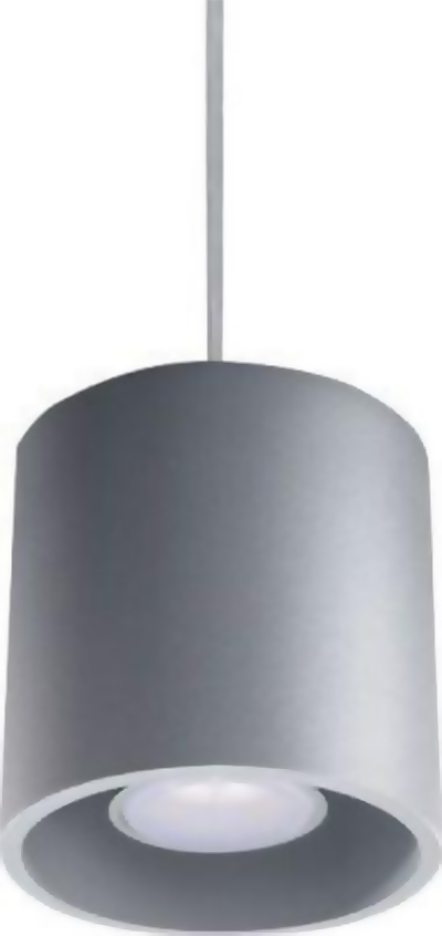 Lampa wisząca ORBIS 1 szary – grafika-1.