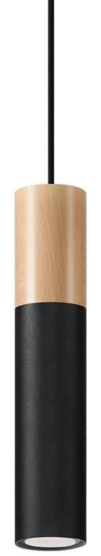 Lampa wisząca PABLO czarna – grafika-1.