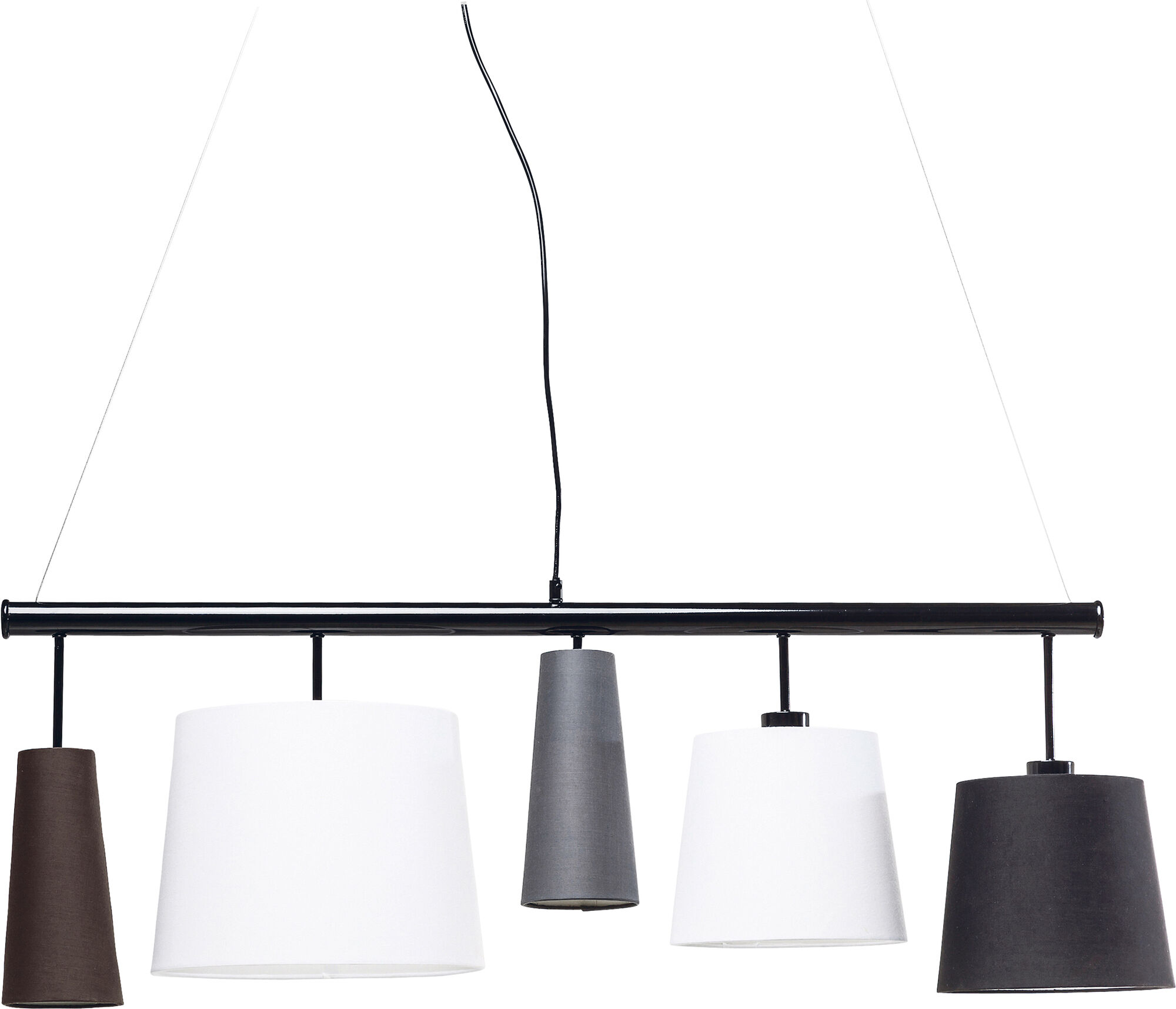  Fekete Paecchi Függőlámpa 100Cm – kép-1.