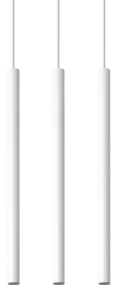 Lampa wisząca PASTELO 3 biała – grafika-1.