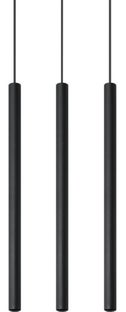 Lampa wisząca PASTELO 3 czarna – grafika-1.