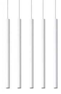 Lampa wisząca PASTELO 5 biała – grafika-1.