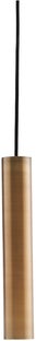 Lampa wisząca Pin ∅5x30 cm mosiężna – obraz-1