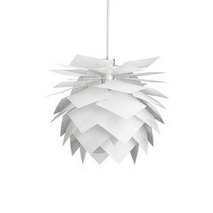 Lampa wisząca PineApple z białą akrylową ramką w nowoczesnym stylu – grafika-1.