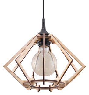 Lampa wisząca POMPELMO naturalne drewno – grafika-1.