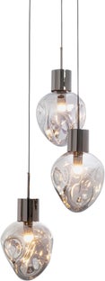 Pakabinamas šviestuvas Supernova Smoky Tre Ø45cm – paveikslėlis-1.