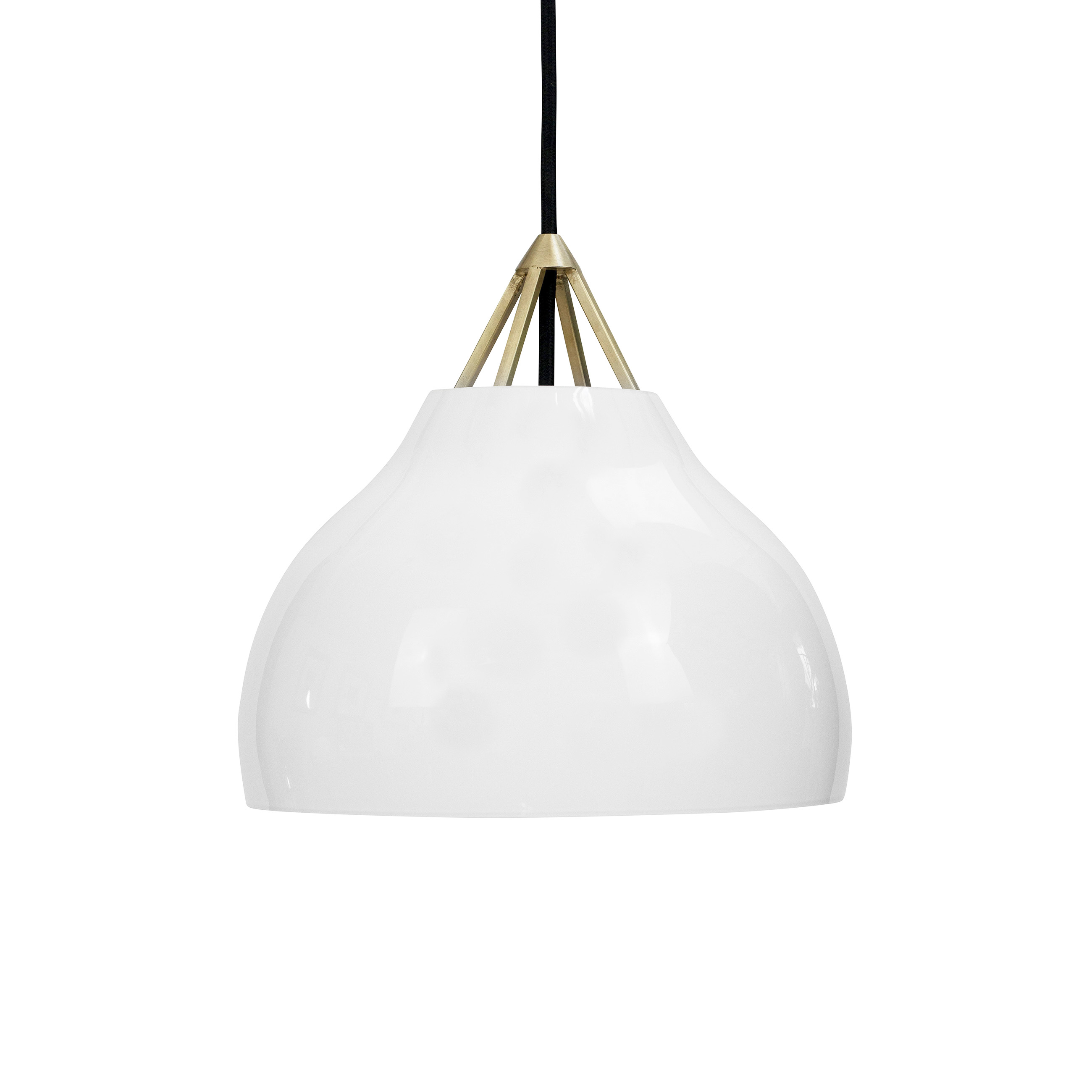 Lampa wisząca Pyra D29 z opalowym szkłem w stylu nowoczesnym – grafika-1.