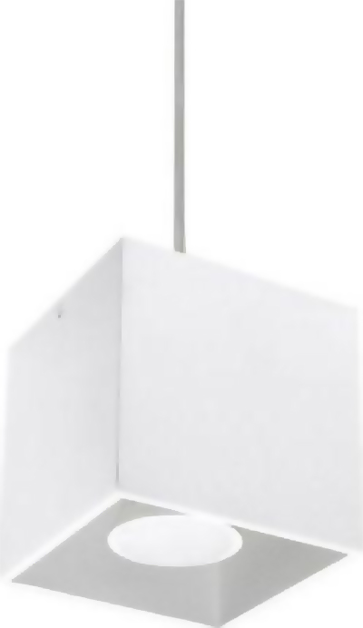 Lampa wisząca QUAD 1 biały – grafika-1.