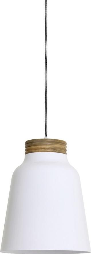 Lampa wisząca Rosi 32x42 cm biała – obraz-1