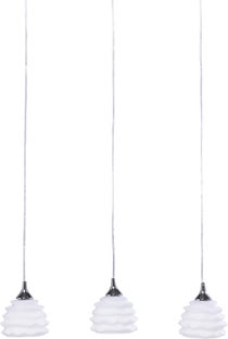 Lampa wisząca 3-punktowa biała 69x150 cm – obraz-1