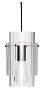 Lampa wisząca metalowa Ø14x15 cm – obraz-1