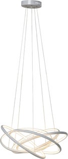 Lampa wisząca Saturn LED 75x120 cm biała – grafika-1.