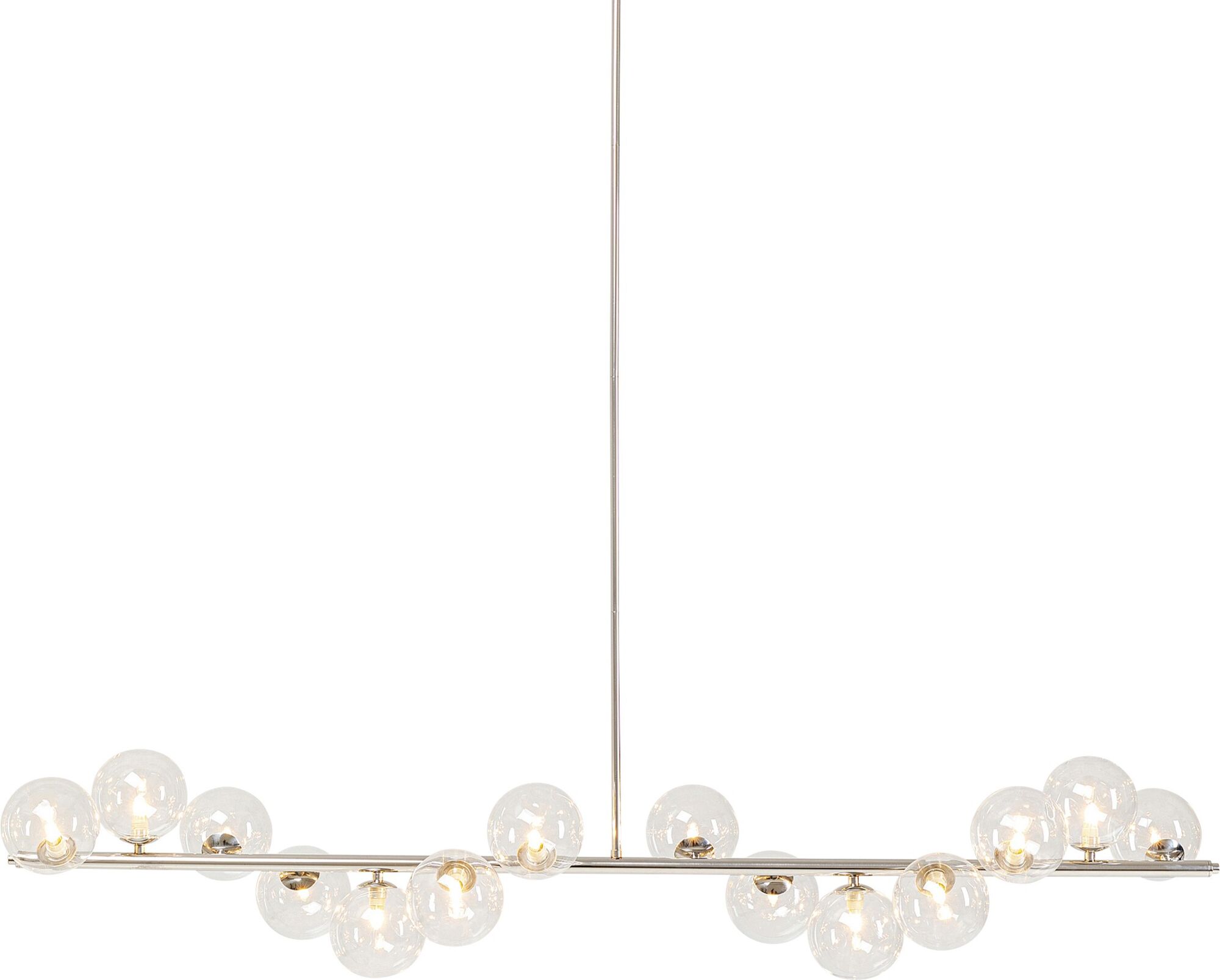 Lampa wisząca Scala Balls 155x138 cm chromowa – grafika-1.