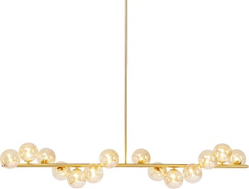 Pakabinamas šviestuvas Scala Balls Brass 150cm – paveikslėlis-1.