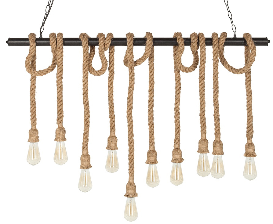 Lampa wisząca naturalna z manili o długości 120 cm – grafika-1.