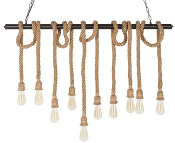 Naturalna lampa wisząca sznurkowa do stylowych wnętrz – grafika-1.