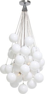 Taklampe Pendel Snowballs - Glasskupler i Klynge – bilde-1.