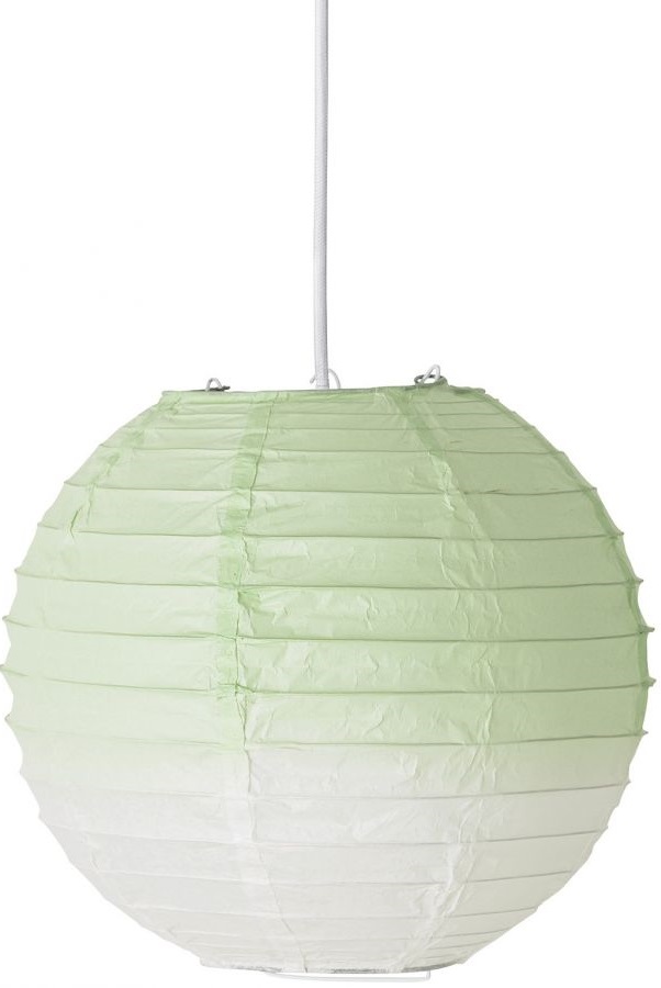 Lampa wisząca Sphere Ø25 cm zielono-biała – obraz-1