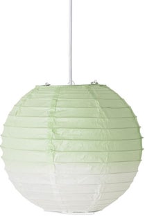 Lampa wisząca Sphere Ø25 cm zielono-biała – obraz-1