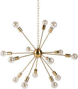 Lampa wisząca złota elegancka w nowoczesnym stylu – grafika-1.