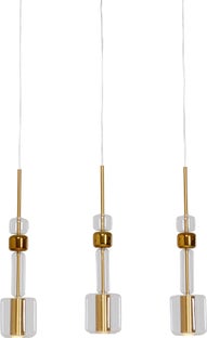 Candy Bar loftlampe i guld, 70cm – billede-1.